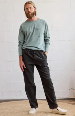 Apolima rib broek dark sand