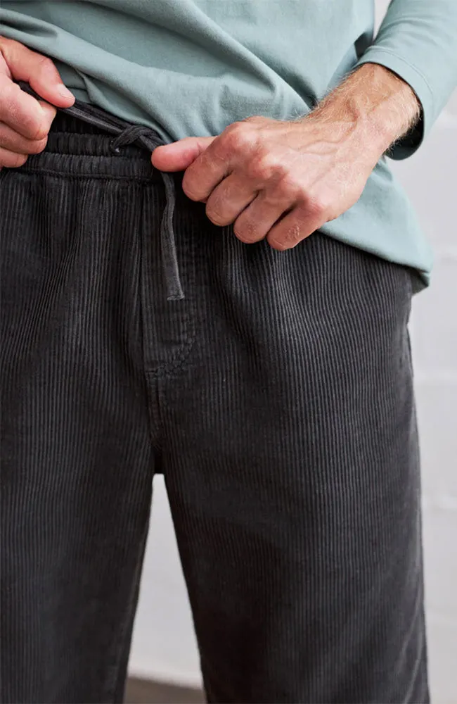 Apolima rib broek dark sand