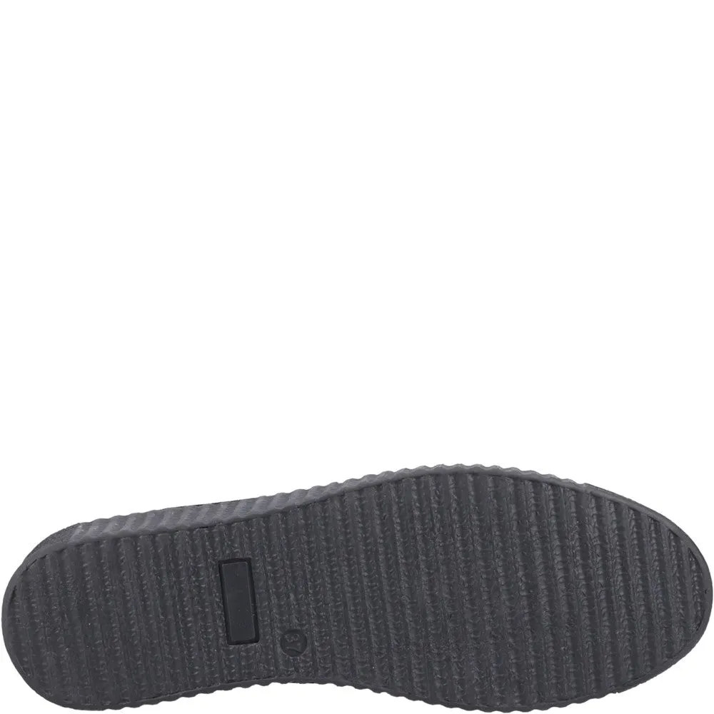 Black Tamara Loafers