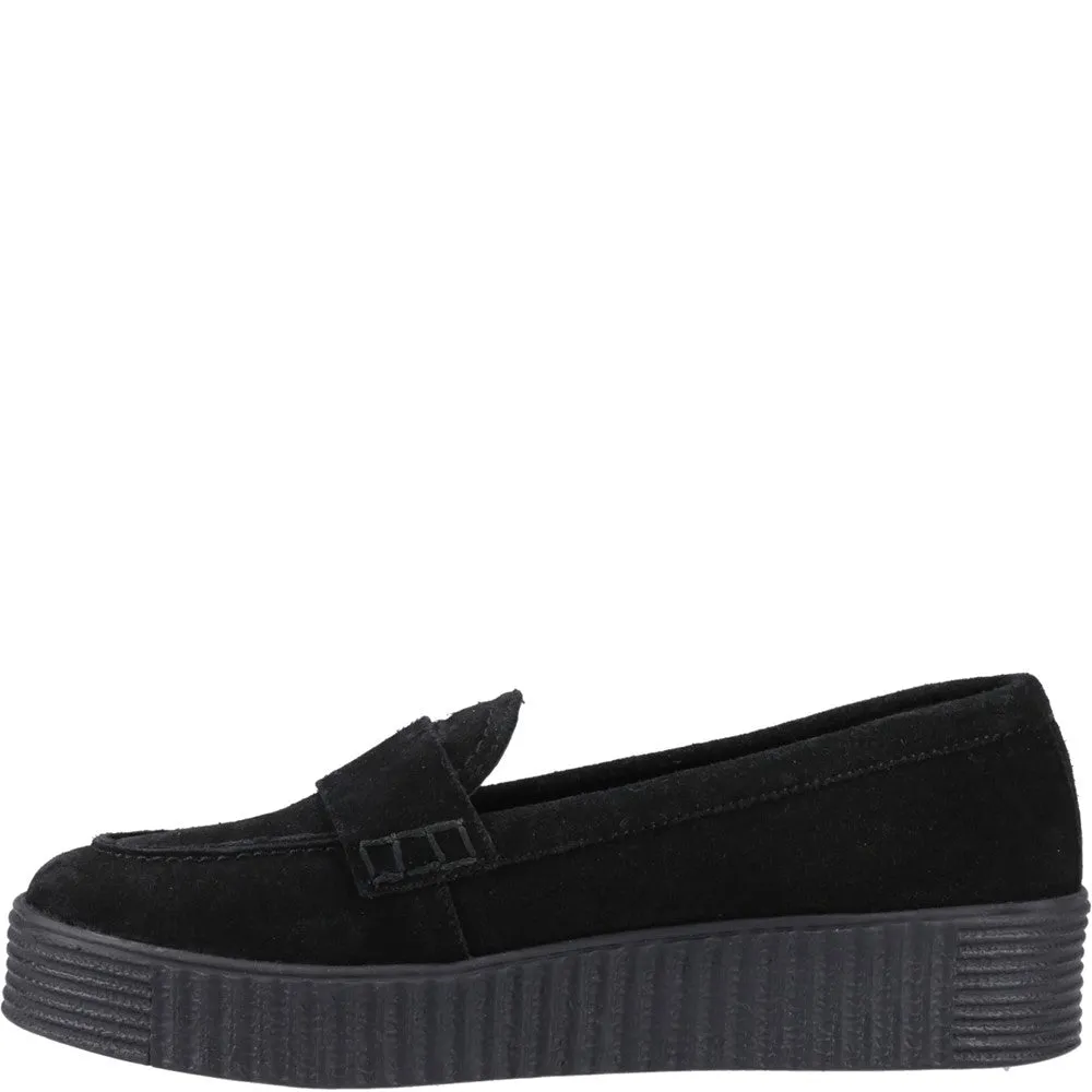 Black Tamara Loafers
