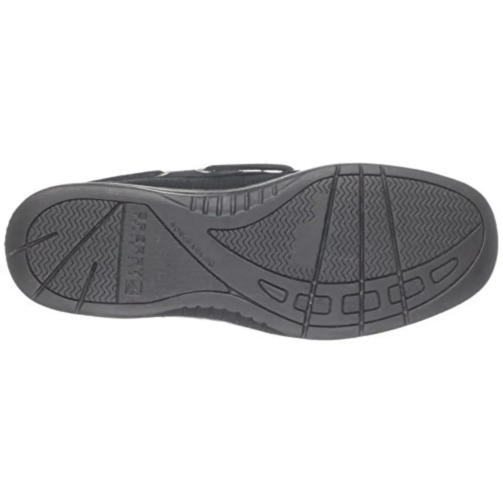 Bluefish Black Sperry Flat