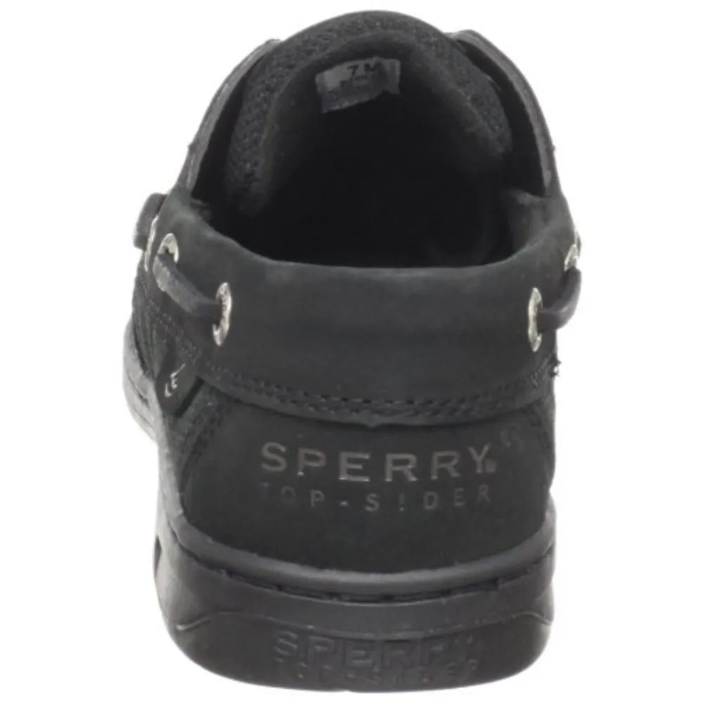 Bluefish Black Sperry Flat