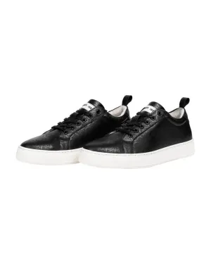 Cerruti  1881 Black Printed Sneakers