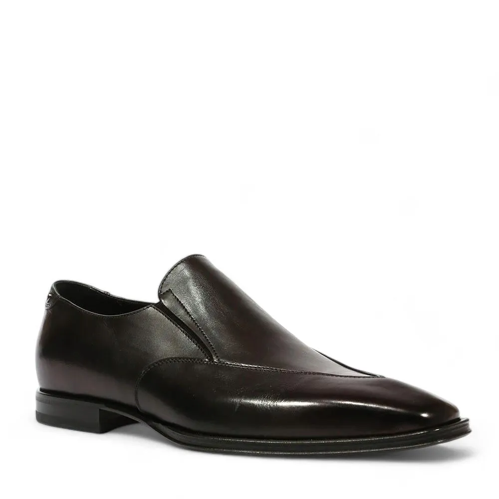 Cesare Paciotti Luxury Italian Men's Shine Black Loafers (CPM5334)