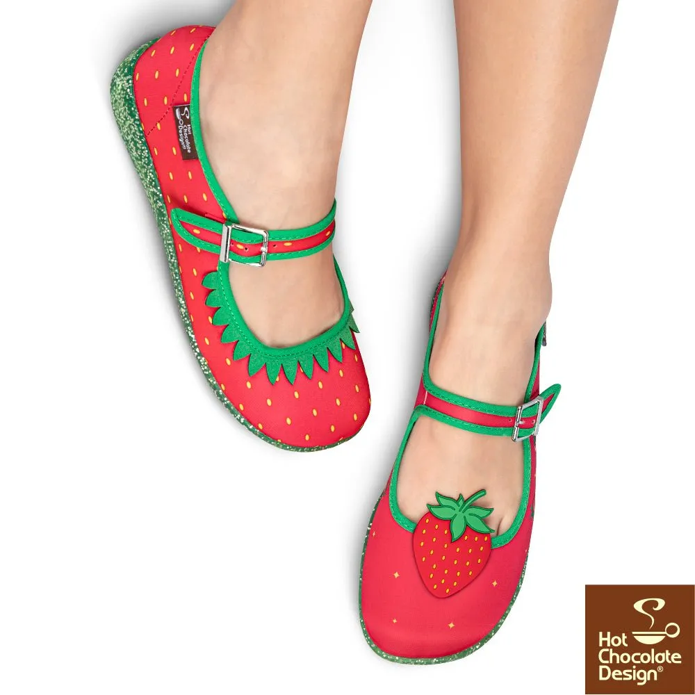 Chocolaticas® BERRY BLISS  Women's Mary Jane Flat