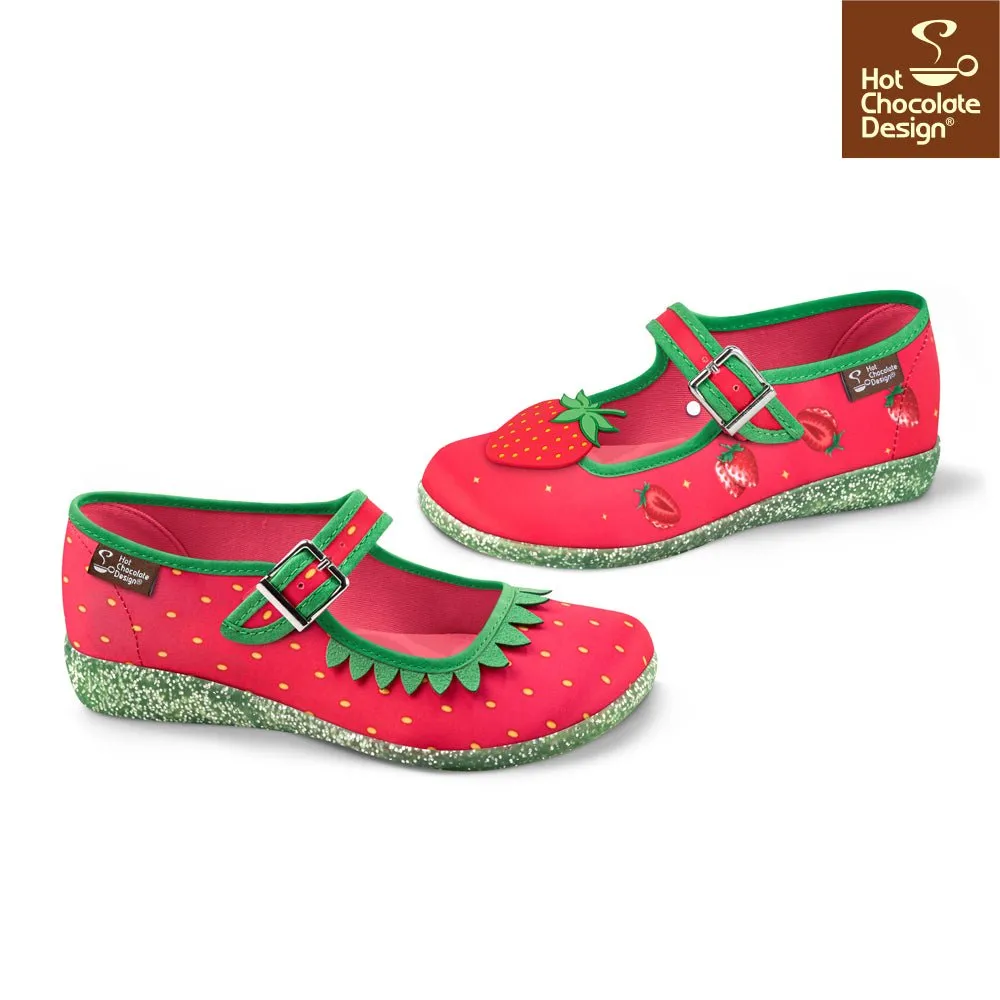 Chocolaticas® BERRY BLISS  Women's Mary Jane Flat