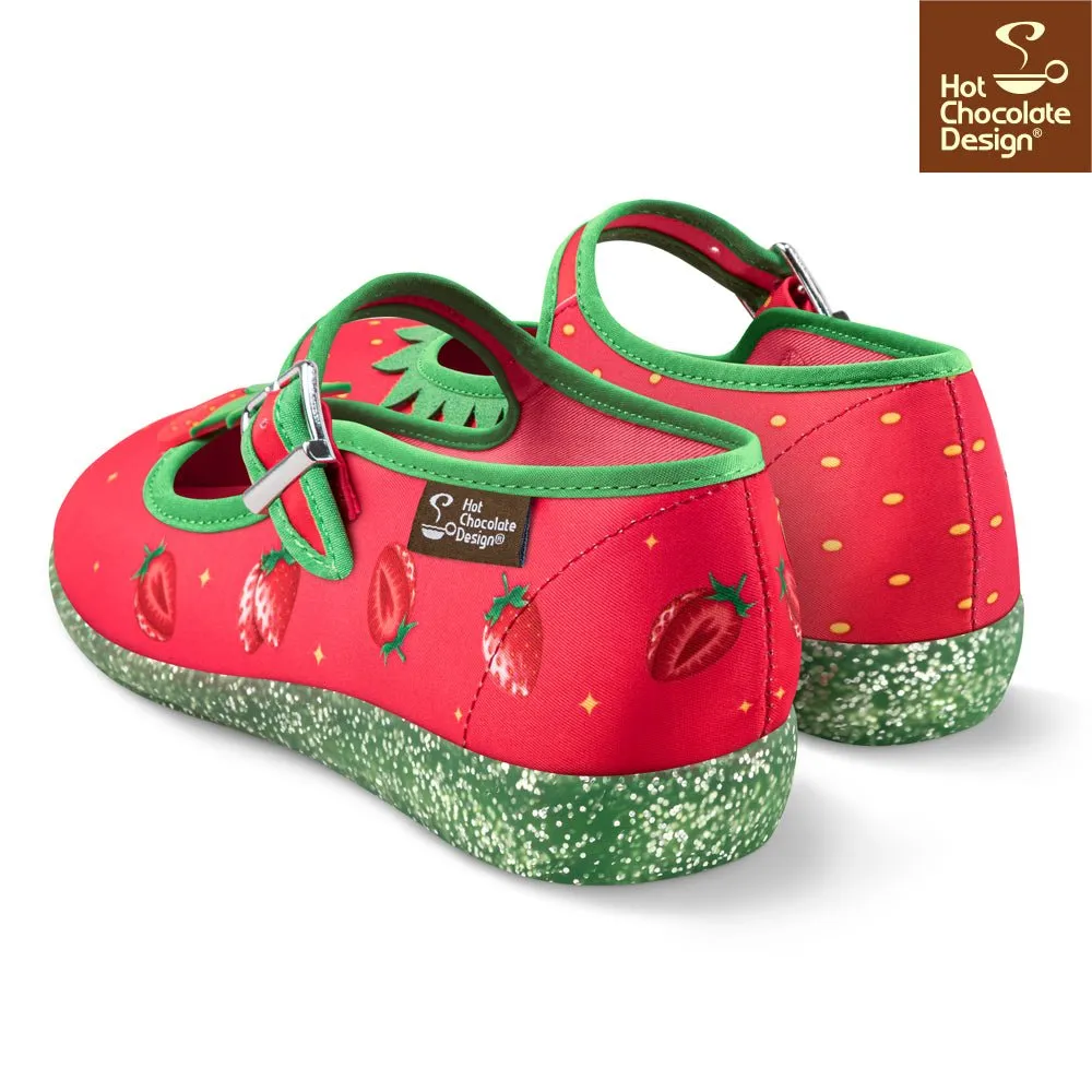 Chocolaticas® BERRY BLISS  Women's Mary Jane Flat