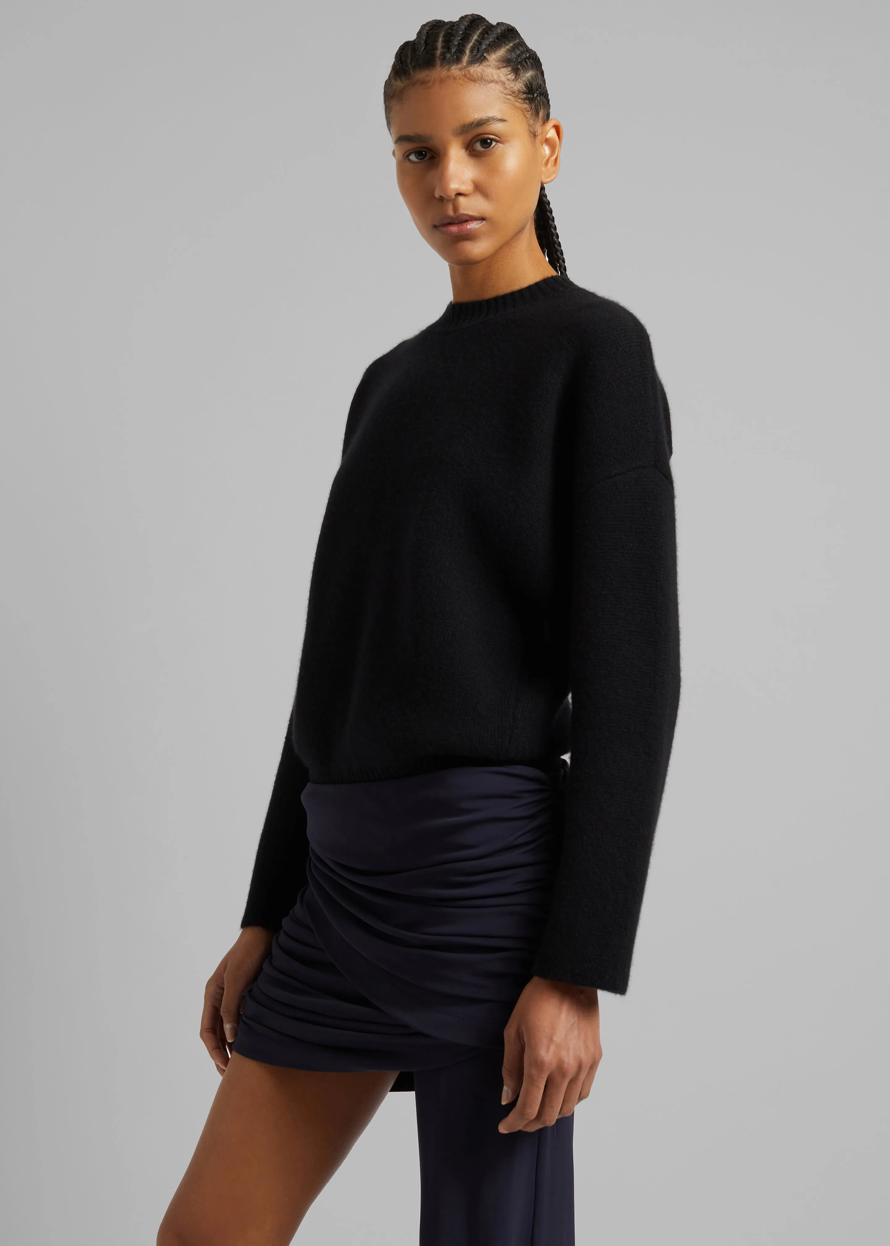 Christopher Esber Illusions Draped Mono Pant - Ink