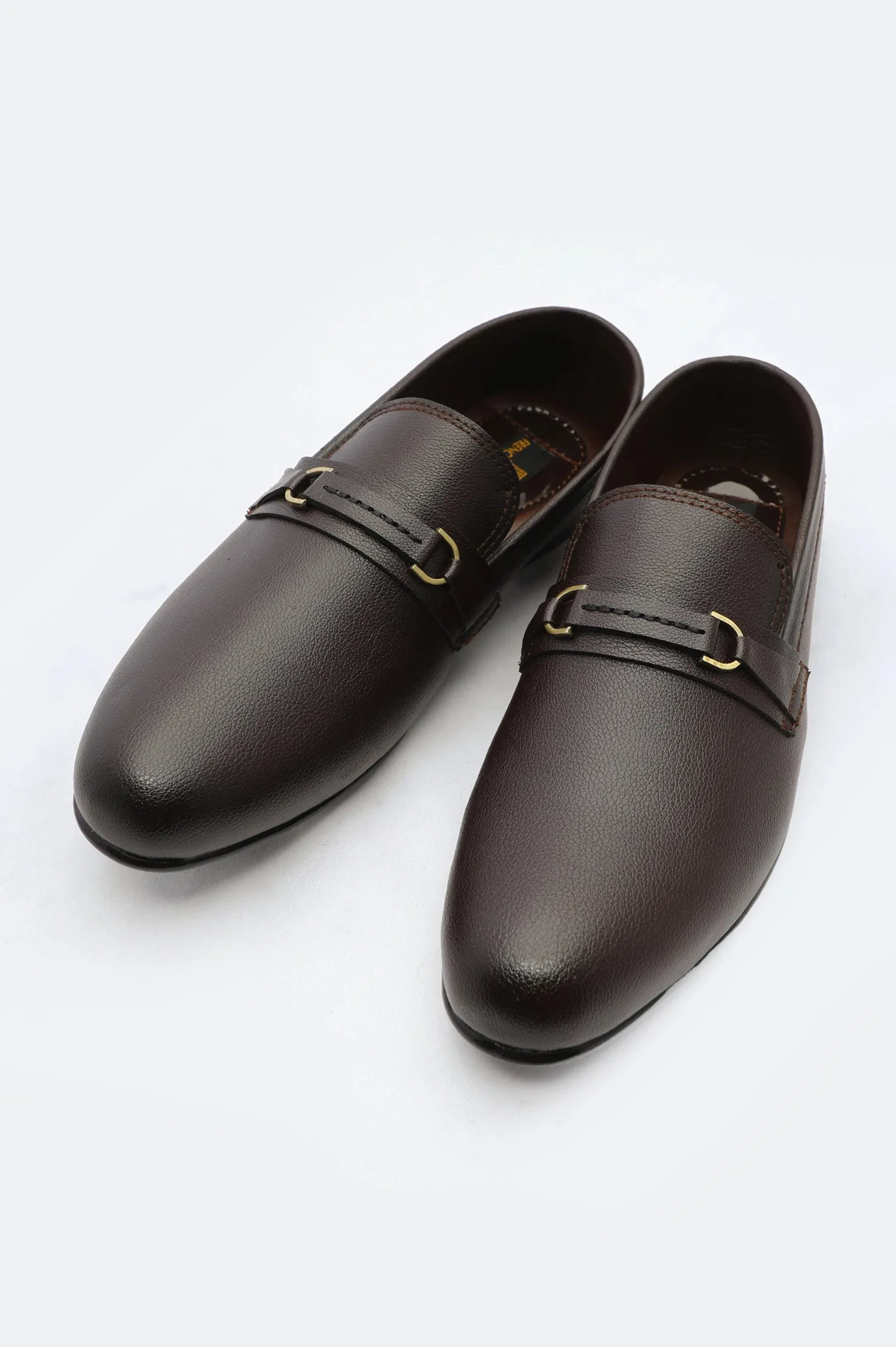 Coffee Formal Shoes For Men