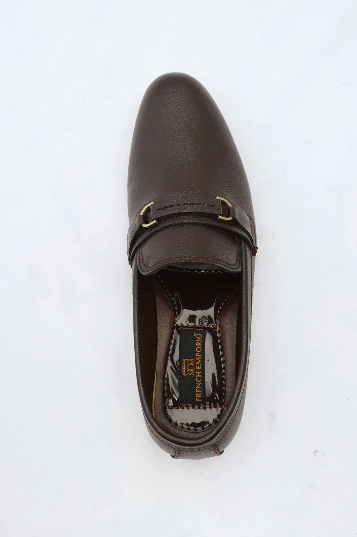Coffee Formal Shoes For Men
