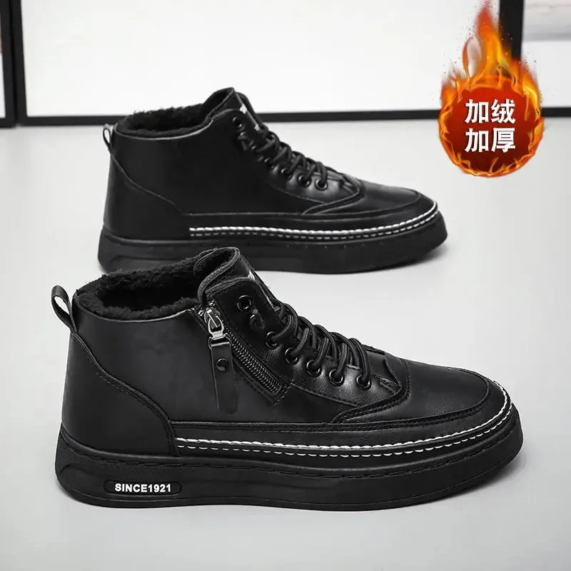 cold-proof botins Sport men heel sneakers man sport running sneakers sports tennis man Bowling