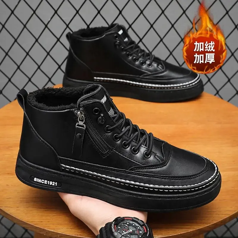 cold-proof botins Sport men heel sneakers man sport running sneakers sports tennis man Bowling