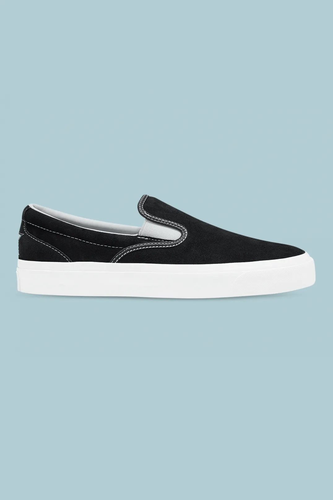 CONVERSE CONS ONE STAR SLIP ON - BLACK/WHITE