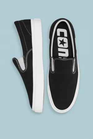 CONVERSE CONS ONE STAR SLIP ON - BLACK/WHITE