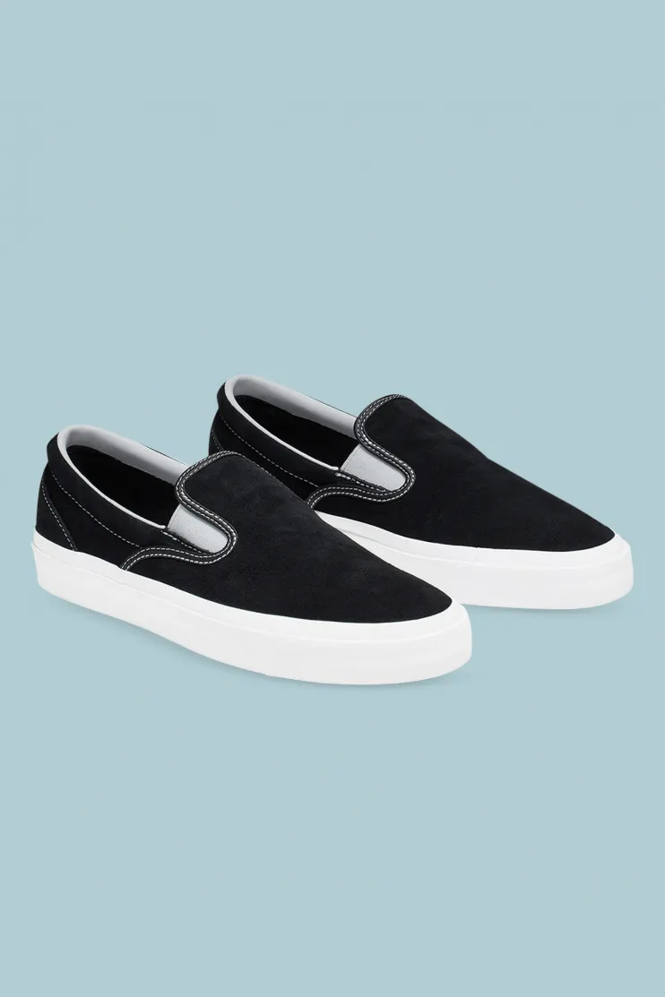CONVERSE CONS ONE STAR SLIP ON - BLACK/WHITE
