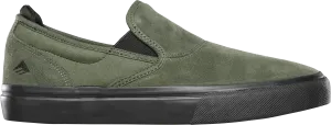 Emerica Wino G6 Slip-On - Olive/Black