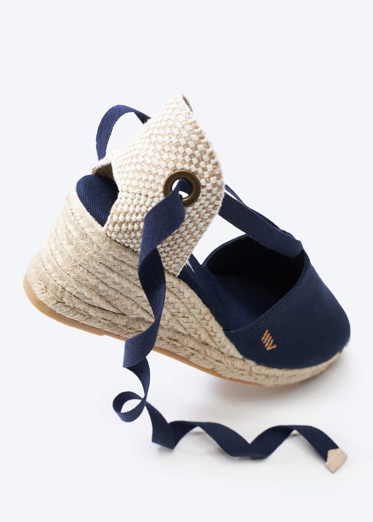 Escala Canvas Espadrille Wedges by Viscata