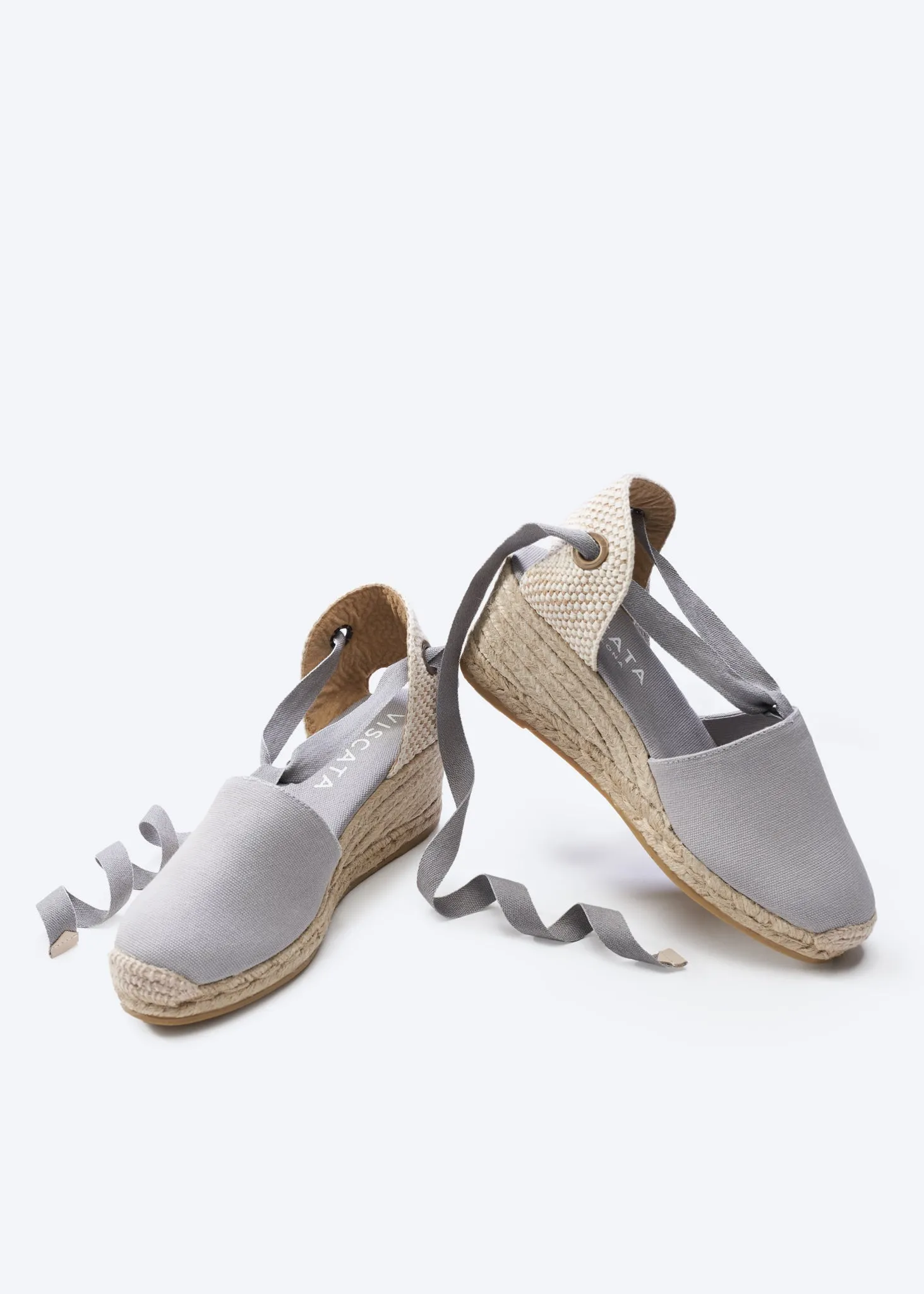 Escala Canvas Espadrille Wedges by Viscata