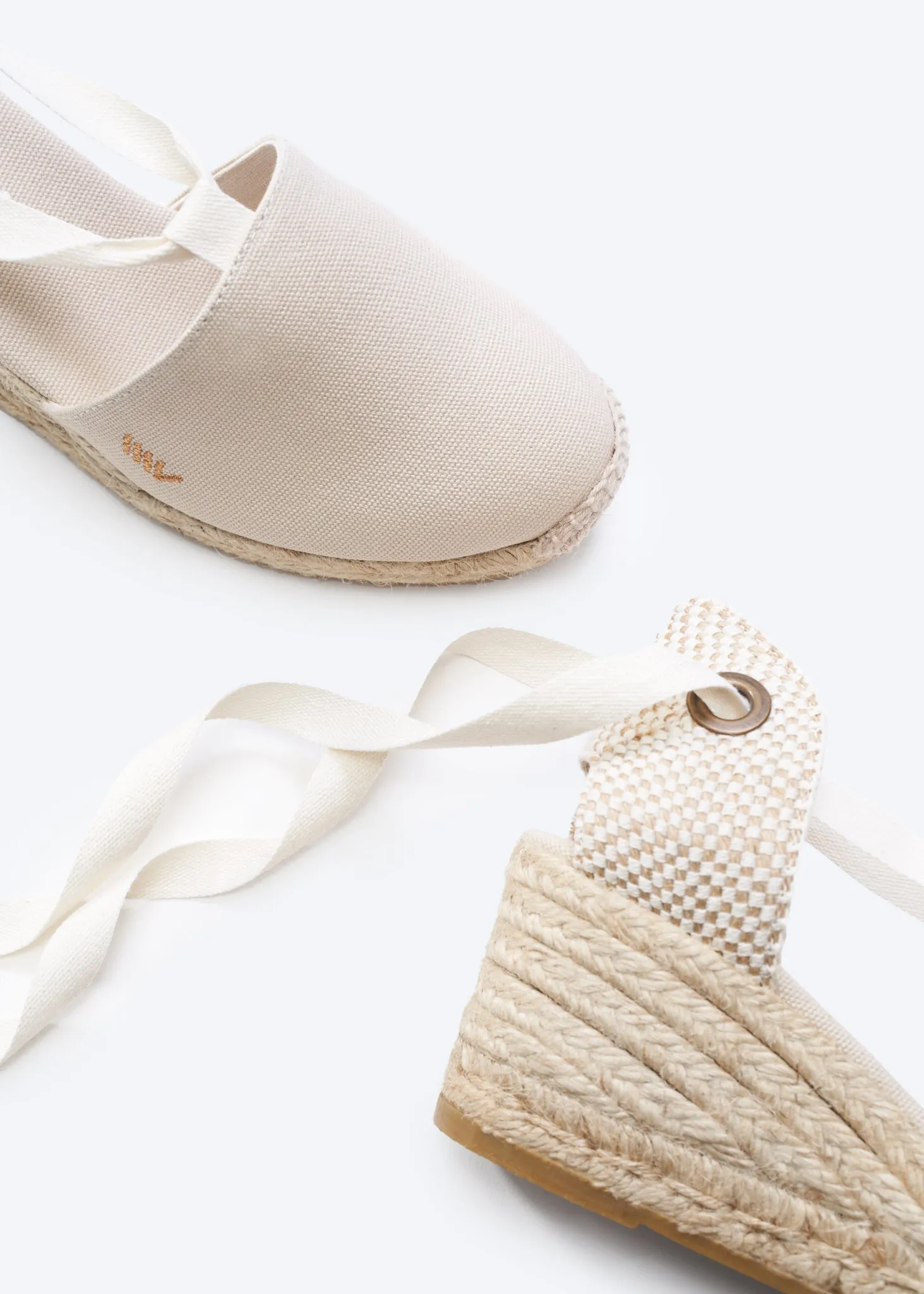 Escala Canvas Espadrille Wedges by Viscata