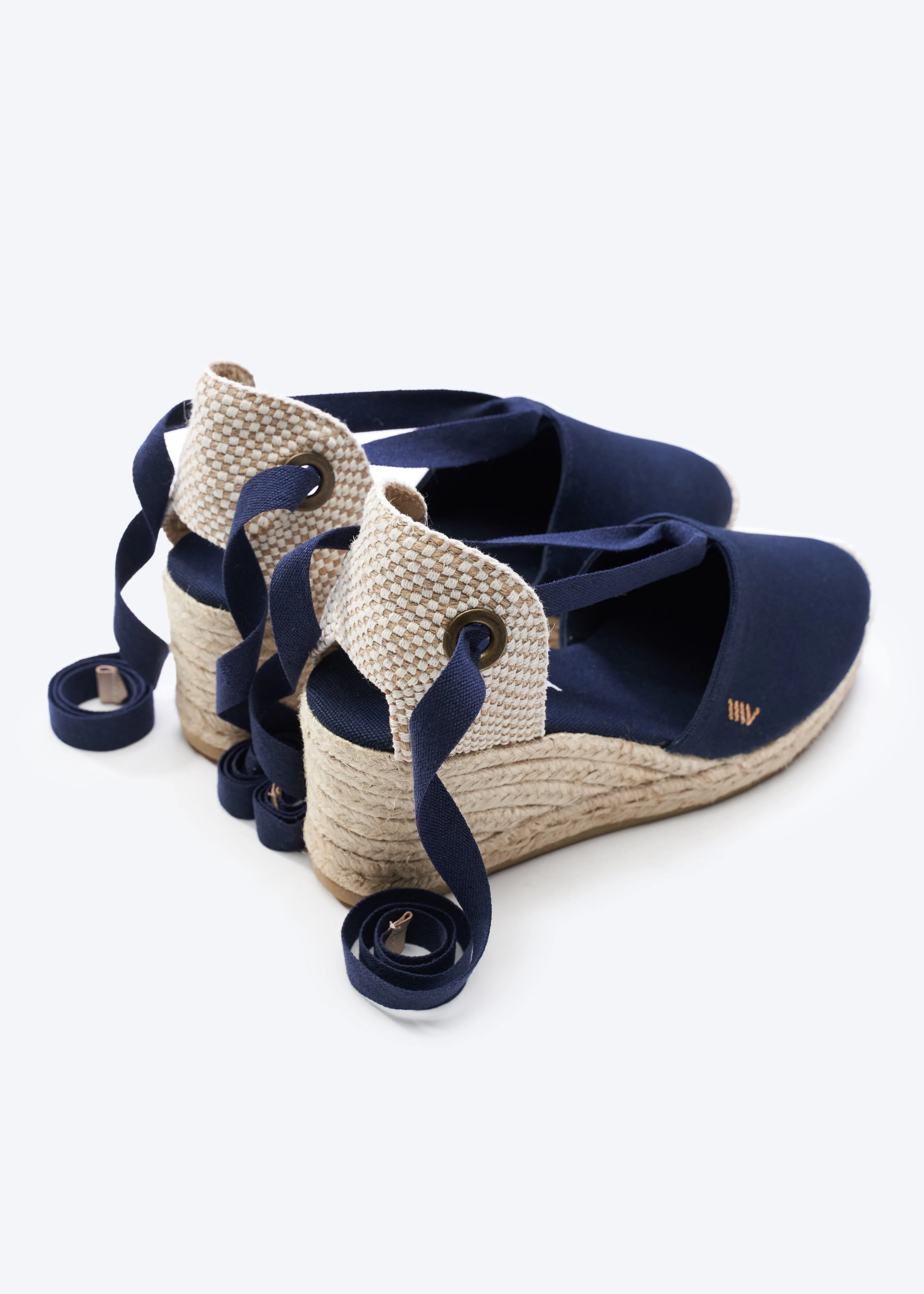 Escala Canvas Espadrille Wedges by Viscata