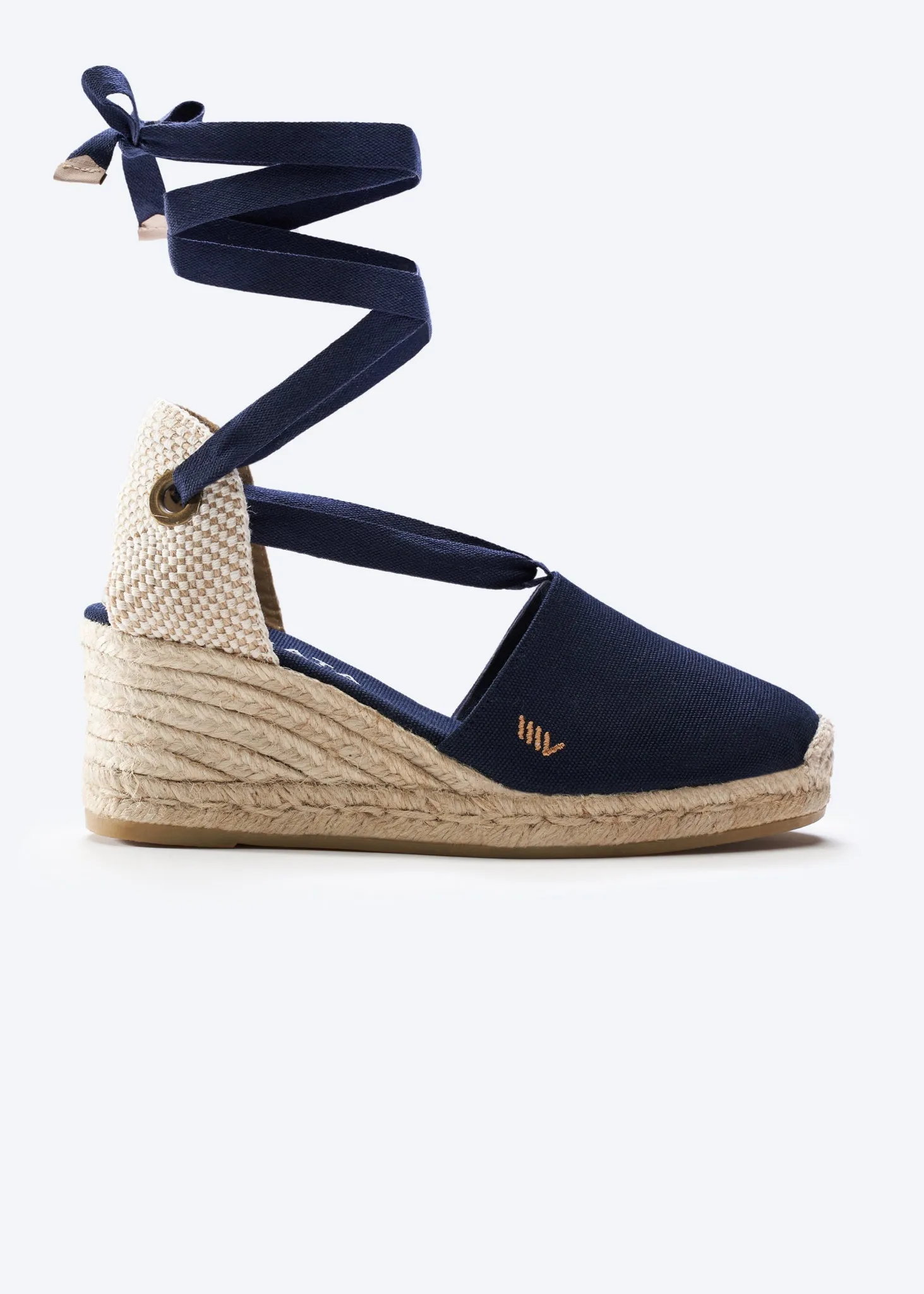 Escala Canvas Espadrille Wedges by Viscata