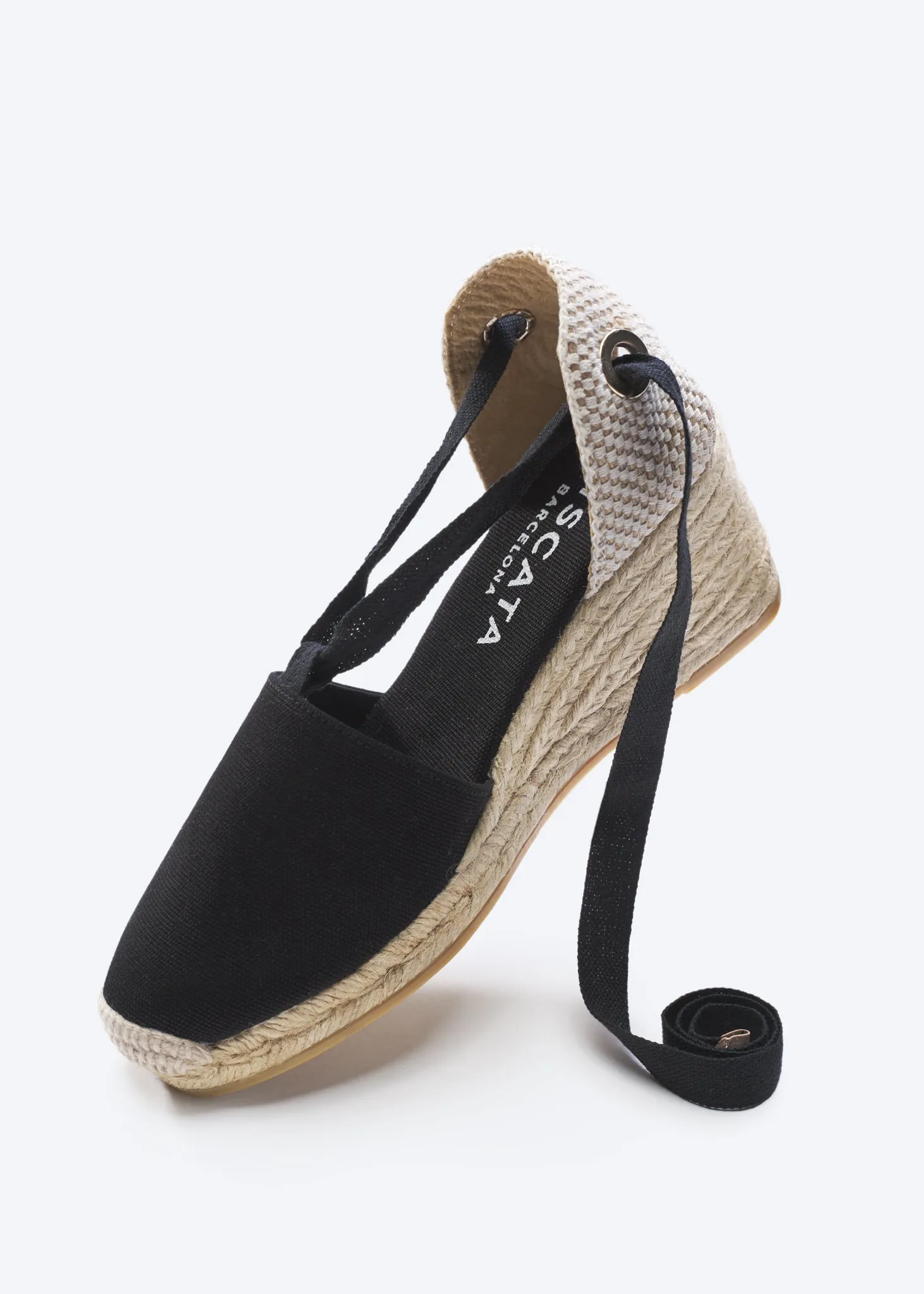 Escala Canvas Espadrille Wedges by Viscata