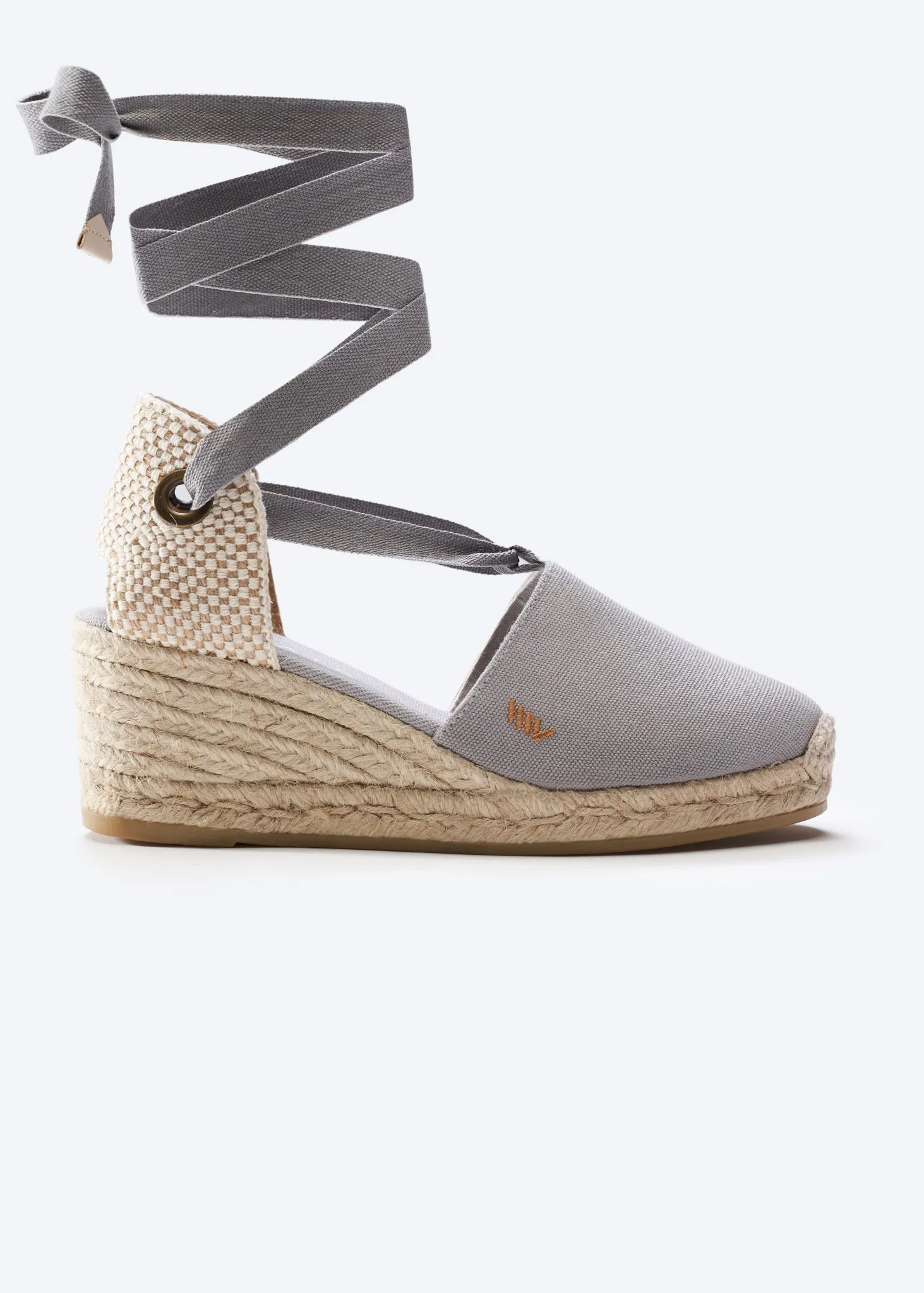 Escala Canvas Espadrille Wedges by Viscata