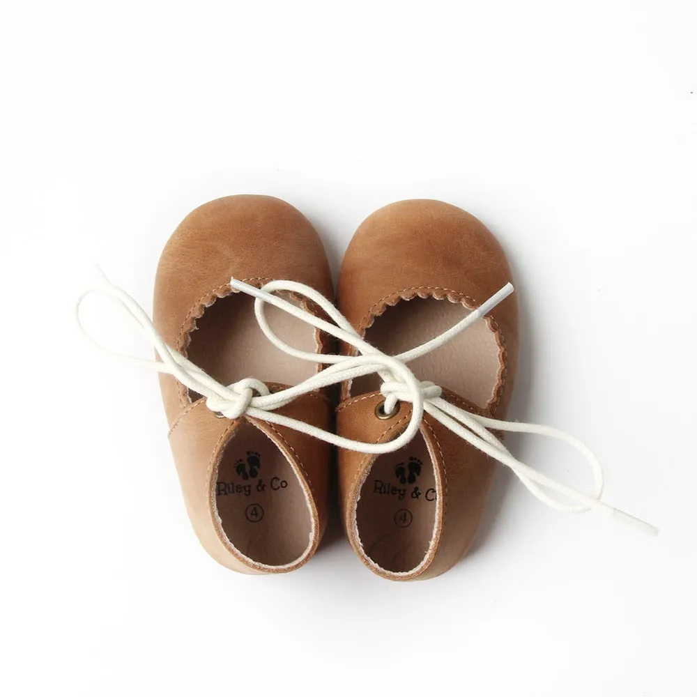 Everly Flats - Oil Waxed - Weathered Brown