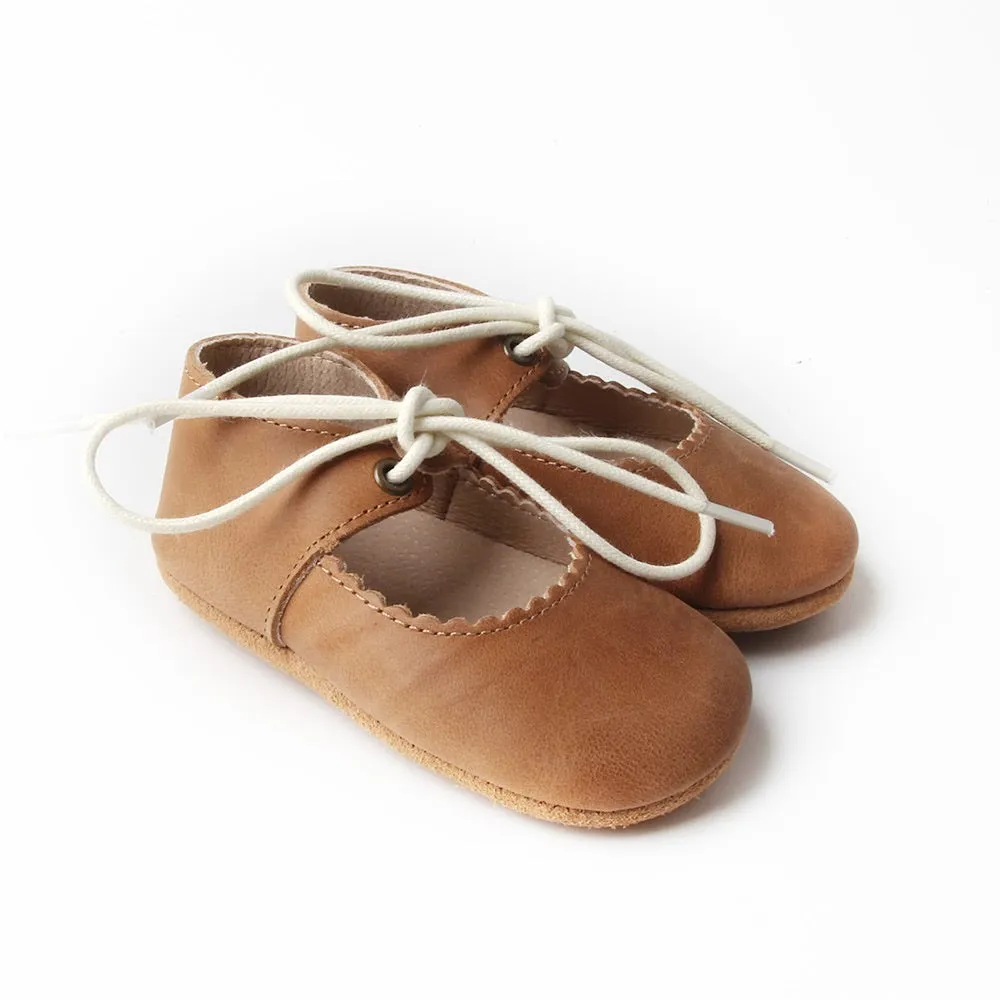 Everly Flats - Oil Waxed - Weathered Brown
