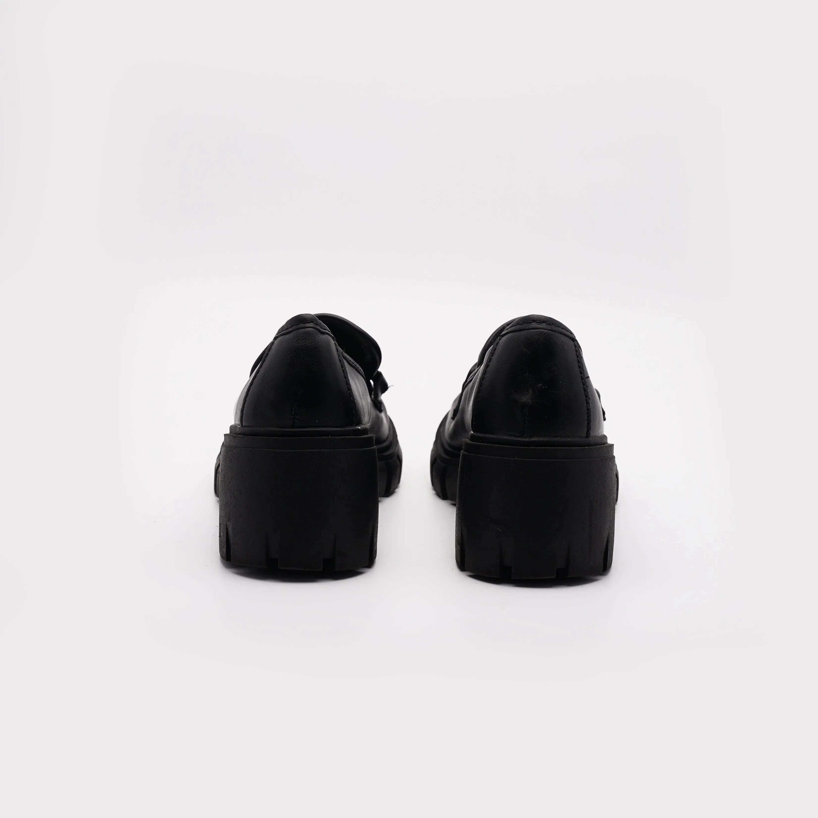 Hoxton Black Chain Moc Loafers