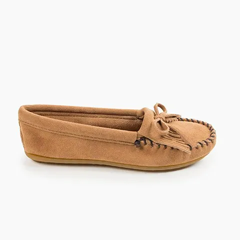 Kilty Suede Moccasins