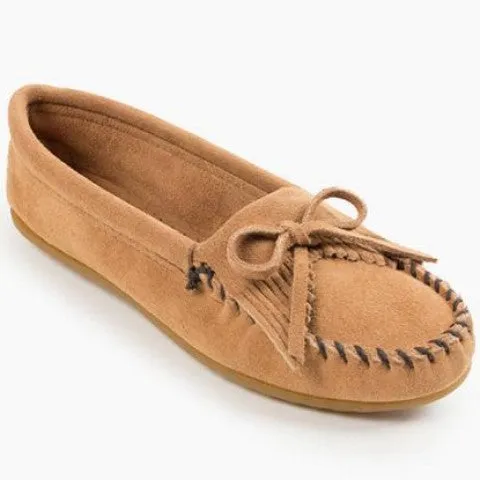 Kilty Suede Moccasins
