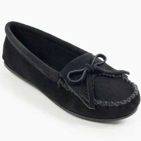 Kilty Suede Moccasins