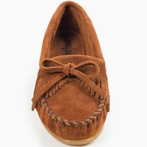 Kilty Suede Moccasins