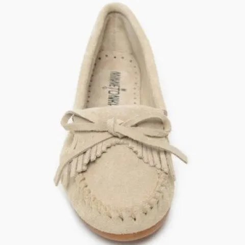 Kilty Suede Moccasins