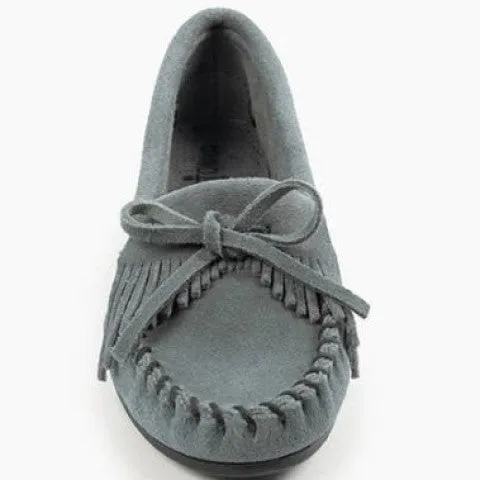 Kilty Suede Moccasins