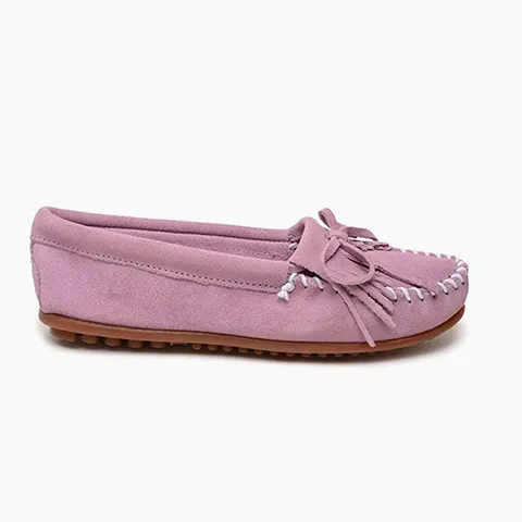 Kilty Suede Moccasins