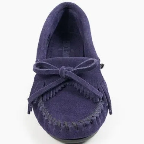 Kilty Suede Moccasins