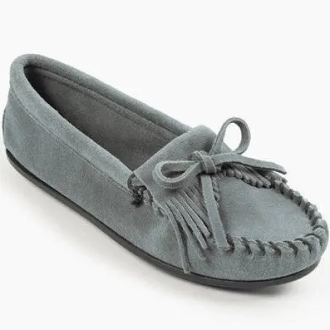 Kilty Suede Moccasins