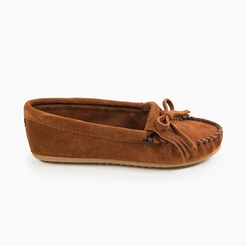 Kilty Suede Moccasins