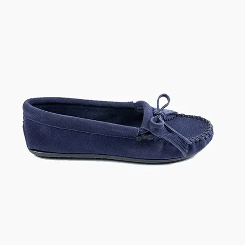 Kilty Suede Moccasins