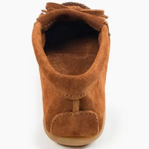 Kilty Suede Moccasins