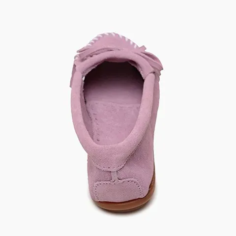 Kilty Suede Moccasins