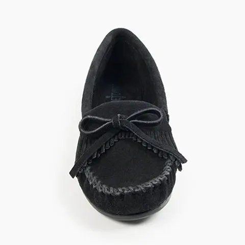 Kilty Suede Moccasins