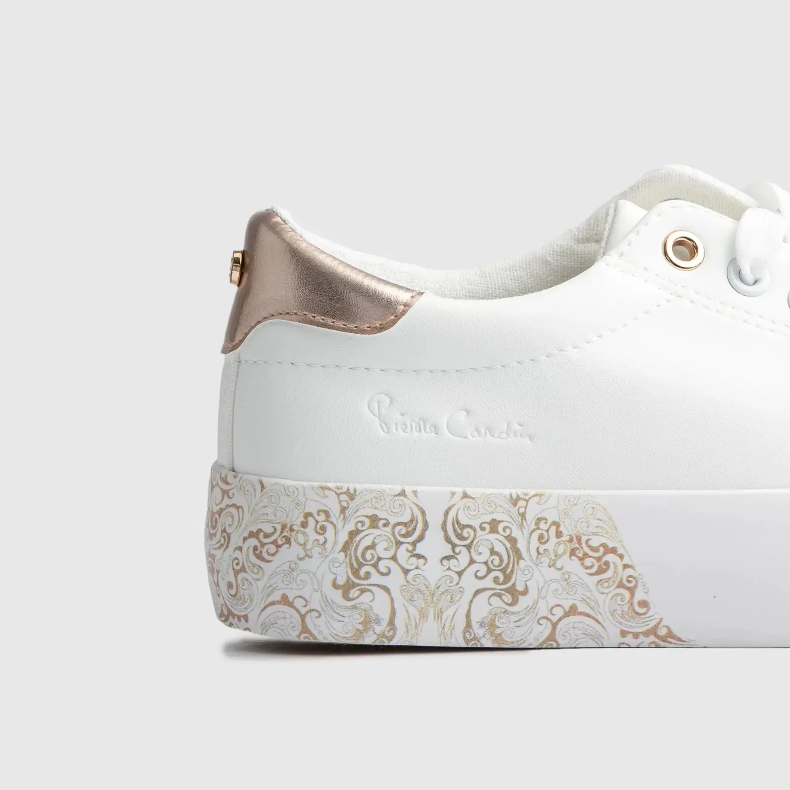 Ladies Sneaker White Gold 10521