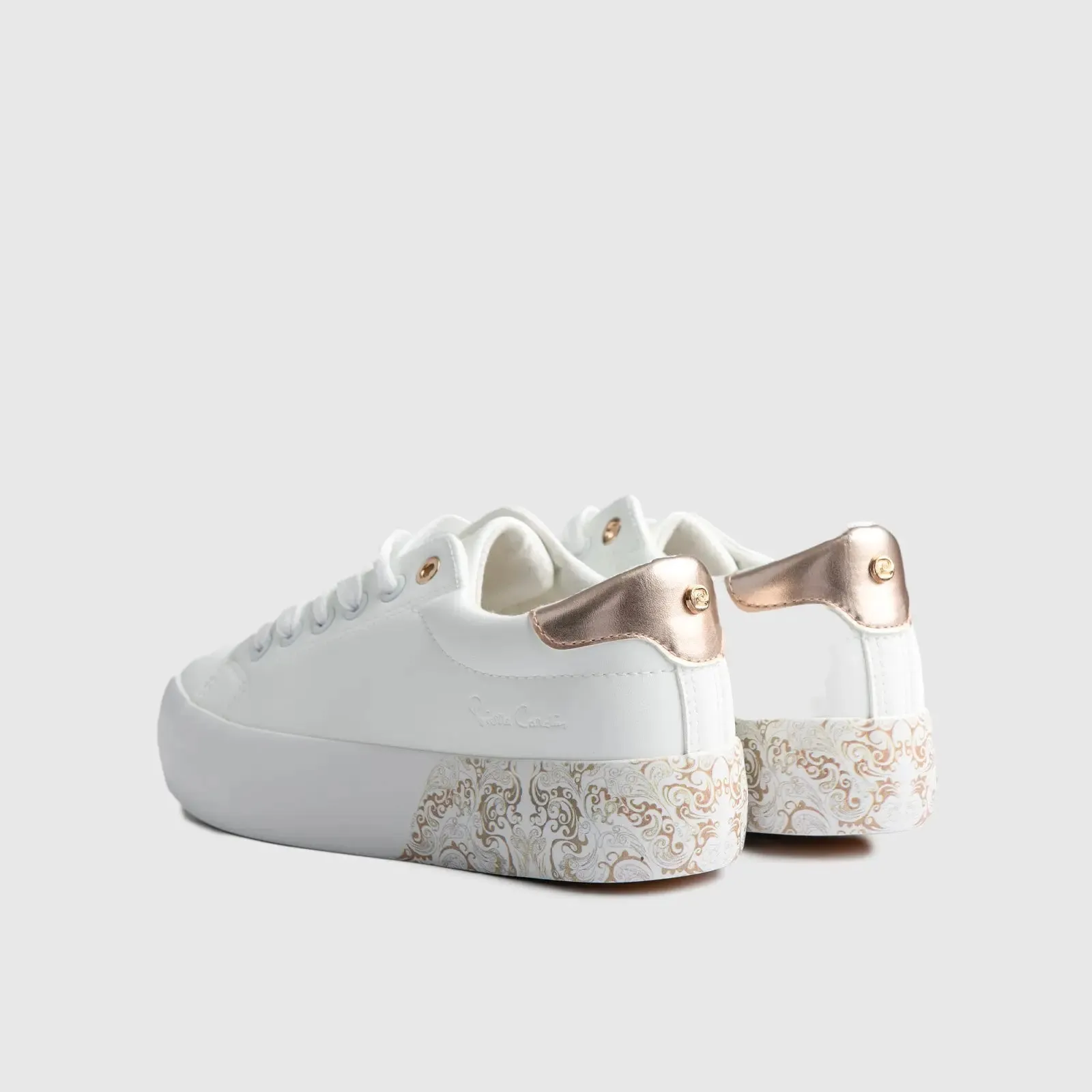 Ladies Sneaker White Gold 10521