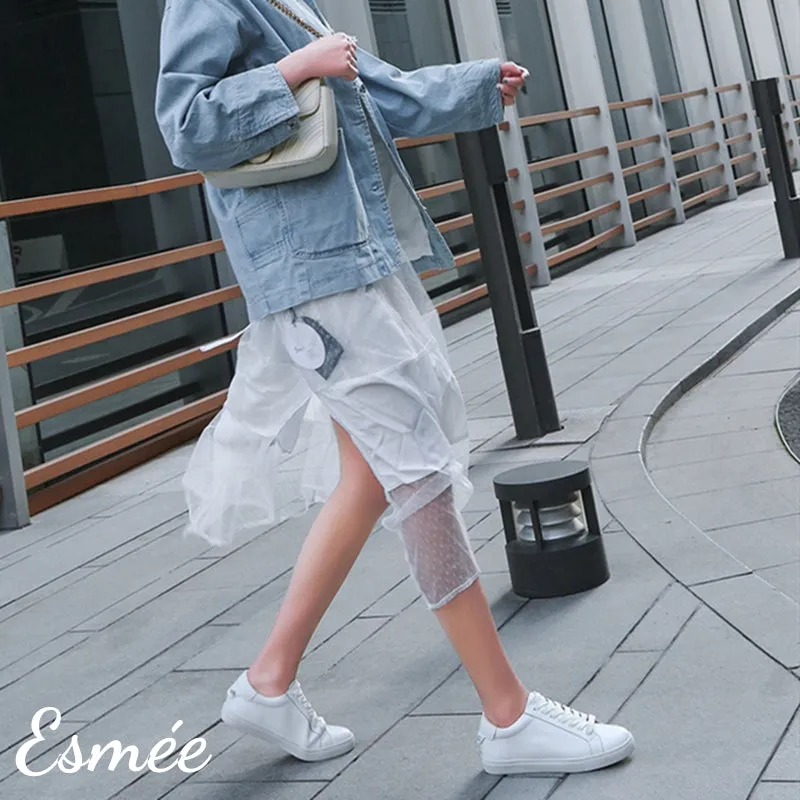 Leather Sneakers with 3 Colors Heel Cap