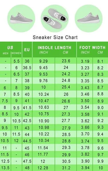 Magical Music Notes Sneakers
