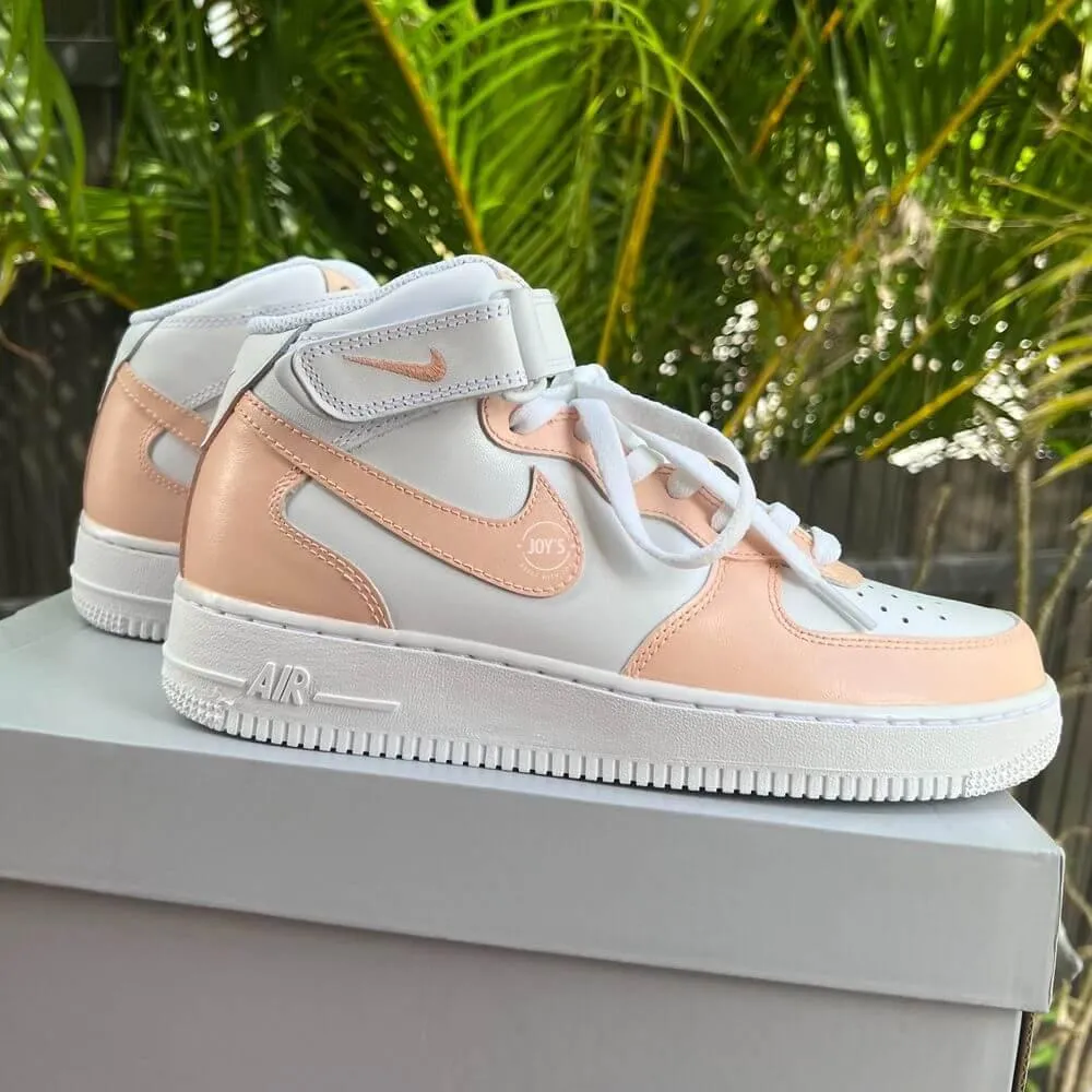 Peach Custom Air Force 1