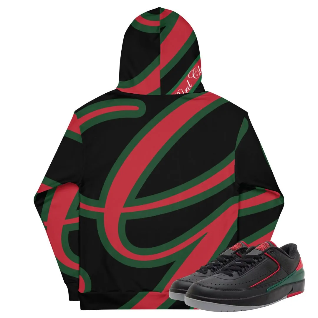 Retro 2 Low Gucci Ribbon Hoodie